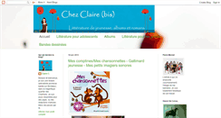 Desktop Screenshot of chezclairebis.blogspot.com
