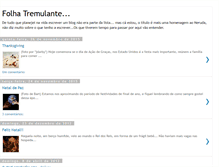 Tablet Screenshot of folhatremulante.blogspot.com