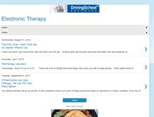 Tablet Screenshot of electronictherapy.blogspot.com
