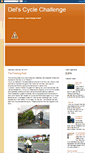 Mobile Screenshot of delscyclechallenge.blogspot.com
