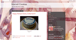 Desktop Screenshot of marcellcookies.blogspot.com