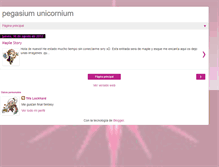 Tablet Screenshot of pegasiumunicornium.blogspot.com