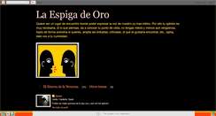 Desktop Screenshot of laespigadeoro.blogspot.com