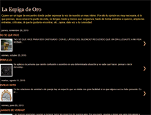 Tablet Screenshot of laespigadeoro.blogspot.com