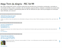 Tablet Screenshot of mega-trem-alegria.blogspot.com