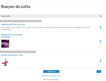 Tablet Screenshot of mundodaloliita.blogspot.com
