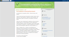Desktop Screenshot of outsourcingclinicalresearchfactors.blogspot.com