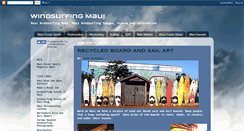 Desktop Screenshot of mauiwindsurfing.blogspot.com