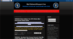 Desktop Screenshot of mp3dinlemek.blogspot.com