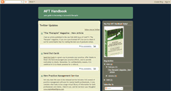 Desktop Screenshot of mfthandbook.blogspot.com