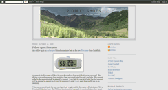 Desktop Screenshot of 2dirtyshoes.blogspot.com