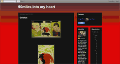 Desktop Screenshot of lissette-90milesintomyheart.blogspot.com