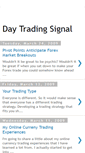 Mobile Screenshot of day-trading-signal.blogspot.com