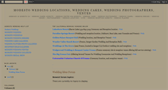 Desktop Screenshot of modesto-weddings.blogspot.com