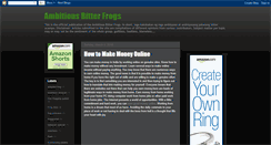 Desktop Screenshot of bitterfrogs.blogspot.com