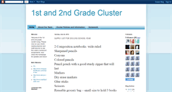 Desktop Screenshot of 1and2cluster.blogspot.com