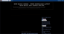 Desktop Screenshot of newmusicsongs.blogspot.com