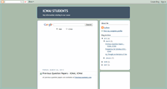 Desktop Screenshot of icwai.blogspot.com