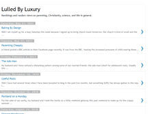 Tablet Screenshot of lulledbyluxury.blogspot.com