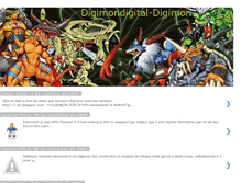 Tablet Screenshot of digimondigital-digimon.blogspot.com