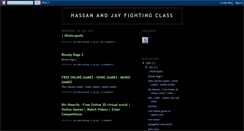 Desktop Screenshot of hassanandjayfightingclass.blogspot.com