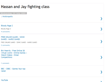 Tablet Screenshot of hassanandjayfightingclass.blogspot.com