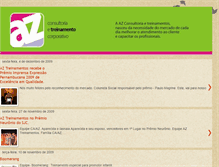 Tablet Screenshot of consultoriaaz.blogspot.com