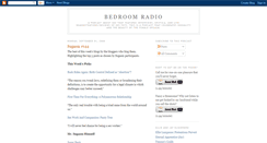 Desktop Screenshot of bedroomradio.blogspot.com