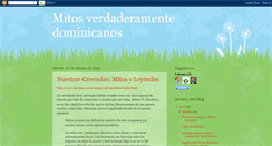 Desktop Screenshot of mitosdominicanos.blogspot.com