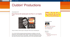 Desktop Screenshot of clubbinproductions.blogspot.com