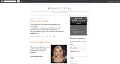 Desktop Screenshot of histocultura.blogspot.com