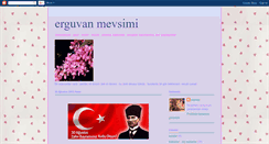 Desktop Screenshot of erguvanmevsimi.blogspot.com
