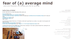 Desktop Screenshot of fear-of-a-average-mind.blogspot.com