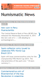 Mobile Screenshot of numismaticworldnews.blogspot.com