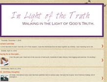 Tablet Screenshot of inlightofthetruth.blogspot.com