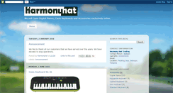 Desktop Screenshot of harmonyhat.blogspot.com