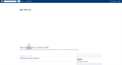 Desktop Screenshot of crazeddba.blogspot.com