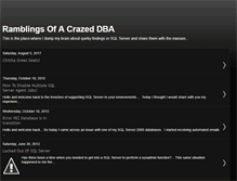 Tablet Screenshot of crazeddba.blogspot.com