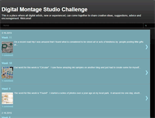 Tablet Screenshot of dmstudiochallenge.blogspot.com