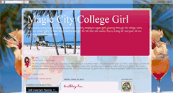 Desktop Screenshot of magiccitycollegegirl.blogspot.com