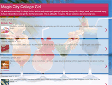 Tablet Screenshot of magiccitycollegegirl.blogspot.com