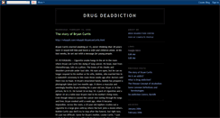 Desktop Screenshot of drugdeaddictioncenter.blogspot.com