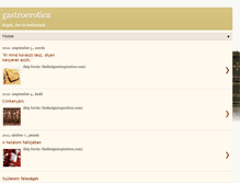 Tablet Screenshot of gastroerotica.blogspot.com