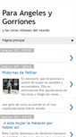 Mobile Screenshot of paraangelesygorriones.blogspot.com