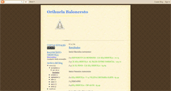 Desktop Screenshot of orihuelabasket.blogspot.com