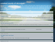 Tablet Screenshot of crookedcountyofokmulgee.blogspot.com