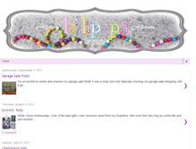 Tablet Screenshot of lollipopsformoms.blogspot.com