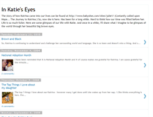 Tablet Screenshot of inkatieseyes.blogspot.com