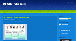 Desktop Screenshot of elanalistaweb.blogspot.com