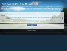 Tablet Screenshot of fasttailoring.blogspot.com